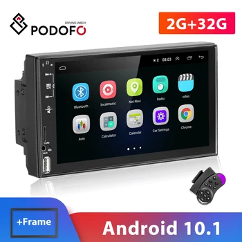 Podofo 2 Din Android Car Multimedia Video Player 7" Universal 2DIN Stereo Car radio GPS For Volkswagen Nissan Hyundai Kia toyota
Podofo 2 Din Android Car Multimedia Video Player 7" Universal 2DIN Stereo Car radio GPS For Volkswagen Nissan Hyundai Kia toyota