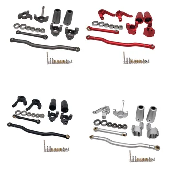 RC 1/10 CAR Axial SCX10 Upgraded Accessories METAL Front Knuckle + Steering Link Rod + C Hub Carrier + Rear Axle Lock Out
RC 1/10 CAR Axial SCX10 Upgraded Accessories METAL Front Knuckle + Steering Link Rod + C Hub Carrier + Rear Axle Lock Out
