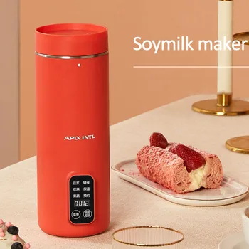 Soymilk Maker Portable Juicer Blender Multifunctional Automatic Heating Soya-Bean Milk Stir Rice Paste Maker Filter-free 350ml
Soymilk Maker Portable Juicer Blender Multifunctional Automatic Heating Soya-Bean Milk Stir Rice Paste Maker Filter-free 350ml