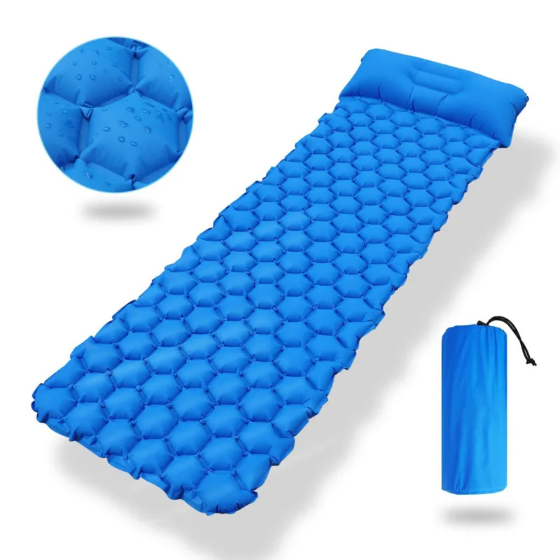 3 Colors Inflatable Ultralight Camping Sleeping Pad Outdoor Mat Furniture Bed Air Mattresses Cushion Pillow Hiking Trekking
3 Colors Inflatable Ultralight Camping Sleeping Pad Outdoor Mat Furniture Bed Air Mattresses Cushion Pillow Hiking Trekking
