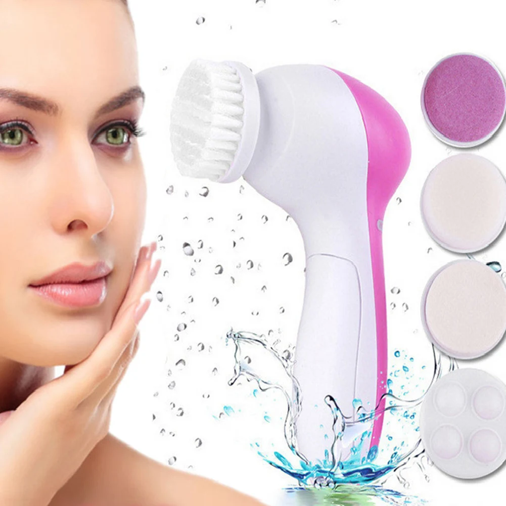1 Set 5-in 1 Electric Facial Massage Lift Tools Face Care Massager SPA Brush Skin Firming Machine Anti-aging Scraping Cleanser
1 Set 5-in 1 Electric Facial Massage Lift Tools Face Care Massager SPA Brush Skin Firming Machine Anti-aging Scraping Cleanser