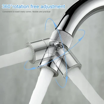 360° Swivel Tap Aerator Water Saving Faucet Brass Adjustable 2 Modes Kitchen Bathroom Faucet Bubbler Filter With Nozzle Adapter
360° Swivel Tap Aerator Water Saving Faucet Brass Adjustable 2 Modes Kitchen Bathroom Faucet Bubbler Filter With Nozzle Adapter