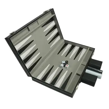 Leather Chessboard PU Chess Board Portable Checker Board High Quality Backgammon High-end Board Chess Game Business Awards Gifts
Leather Chessboard PU Chess Board Portable Checker Board High Quality Backgammon High-end Board Chess Game Business Awards Gifts
