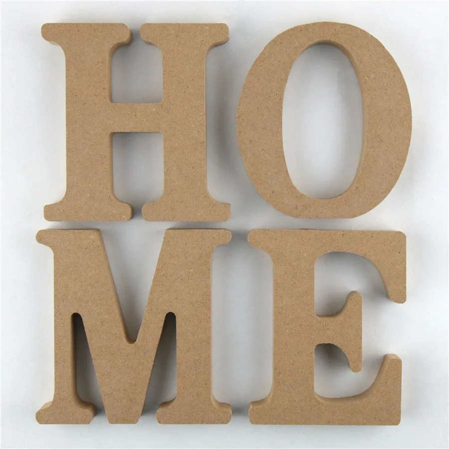 

1pc 10cm Wooden Letters Alphabet English Name Design Art Crafts Standing DIY Word Letter Party Wedding Home Decor 3.94 Inches