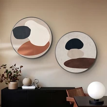 Modern Abstract Geometric color block Canvas Posters and Print Home Decoration Wall Art Round pictures for Living Room Bedroom
Modern Abstract Geometric color block Canvas Posters and Print Home Decoration Wall Art Round pictures for Living Room Bedroom
