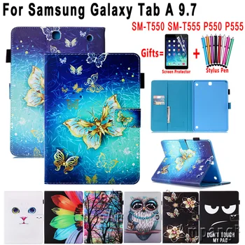 Fashion Painted Smart Case for Samsung Galaxy Tab A 9.7 SM-T550 SM-T555 SM-P550 SM-P555 Soft Shockproof Flip Tablet Cover Shell
Fashion Painted Smart Case for Samsung Galaxy Tab A 9.7 SM-T550 SM-T555 SM-P550 SM-P555 Soft Shockproof Flip Tablet Cover Shell
