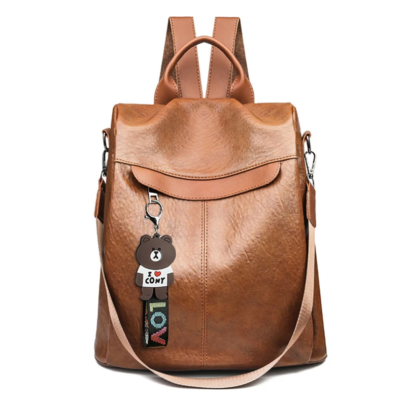 2020 New Anti Theft Women Backpacks Multifunction Female PU Leather Backpack for Teenage Girls School Bag
2020 New Anti Theft Women Backpacks Multifunction Female PU Leather Backpack for Teenage Girls School Bag