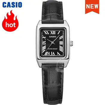 

Casio Watch women Luxury Brand Analog Leather Square dial Women's Wrist Watch Female Quartz Clock Relogio Mulher LTP-V007