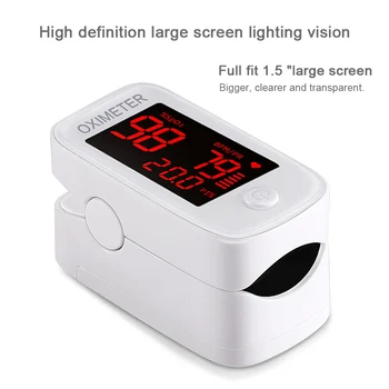 Fingertip Pulse Oximeter Blood oxygen Heart Rate Monitor Digital LED Oximetro Healthy Monitors Oximetro
Fingertip Pulse Oximeter Blood oxygen Heart Rate Monitor Digital LED Oximetro Healthy Monitors Oximetro