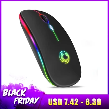 2020 Wireless Mouse Bluetooth RGB Rechargeable Mouse Wireless Computer Silent Mause LED Backlit Ergonomic Gaming Mouse Laptop
2020 Wireless Mouse Bluetooth RGB Rechargeable Mouse Wireless Computer Silent Mause LED Backlit Ergonomic Gaming Mouse Laptop