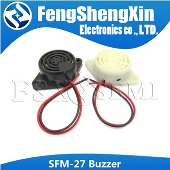 1PCS SFM-27 DC 3-24V 90DB black white Beep Alarm Electronic Buzzer Sounder Continuous sound 
1PCS SFM-27 DC 3-24V 90DB black white Beep Alarm Electronic Buzzer Sounder Continuous sound