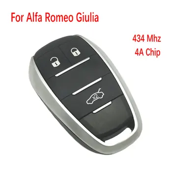 Datong World Smart Card Key For ALFA ROMEO Giulia Replace Promixity Car Remote Control Key 434 Mhz 4A Chip Keyless Entry
Datong World Smart Card Key For ALFA ROMEO Giulia Replace Promixity Car Remote Control Key 434 Mhz 4A Chip Keyless Entry