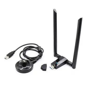 Wifi Net-work Card AC 1200Mbps USB3.0 Wireless WiFi Antenna Adapter Wifi Dongle
Wifi Net-work Card AC 1200Mbps USB3.0 Wireless WiFi Antenna Adapter Wifi Dongle