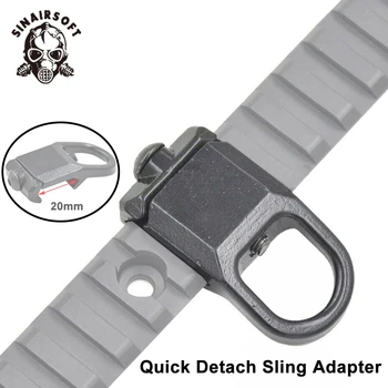Tactical Quick Detach RSA GBB Buckle QD Sling Steel Mount Attachment Adapter Fit 20mm Rail Hunting Airsoft Rifle Accessories
Tactical Quick Detach RSA GBB Buckle QD Sling Steel Mount Attachment Adapter Fit 20mm Rail Hunting Airsoft Rifle Accessories