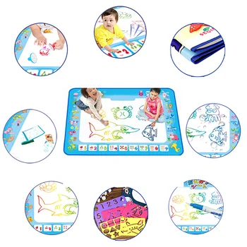 Kids Toy Safe Water Drawing Doodle Mat Cartoon 100x80cm Gift Coloring Painting Toddler Foldable Aqua Magic Funny Writing Board
Kids Toy Safe Water Drawing Doodle Mat Cartoon 100x80cm Gift Coloring Painting Toddler Foldable Aqua Magic Funny Writing Board
