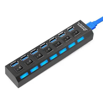 USB Hub 3.0 USB Splitter Multi USB 3 2.0 Hub Multiple 7 Port Hab Splitters Use Power Adapter Computer Accessories Hub For PC
USB Hub 3.0 USB Splitter Multi USB 3 2.0 Hub Multiple 7 Port Hab Splitters Use Power Adapter Computer Accessories Hub For PC