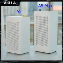 AKLLA A5 Mini ITX Computer Case Support SFX/ATX Power With PCIE 3.0 Riser Cable is Suitable For Building Small Gaming PC Desktop
AKLLA A5 Mini ITX Computer Case Support SFX/ATX Power With PCIE 3.0 Riser Cable is Suitable For Building Small Gaming PC Desktop