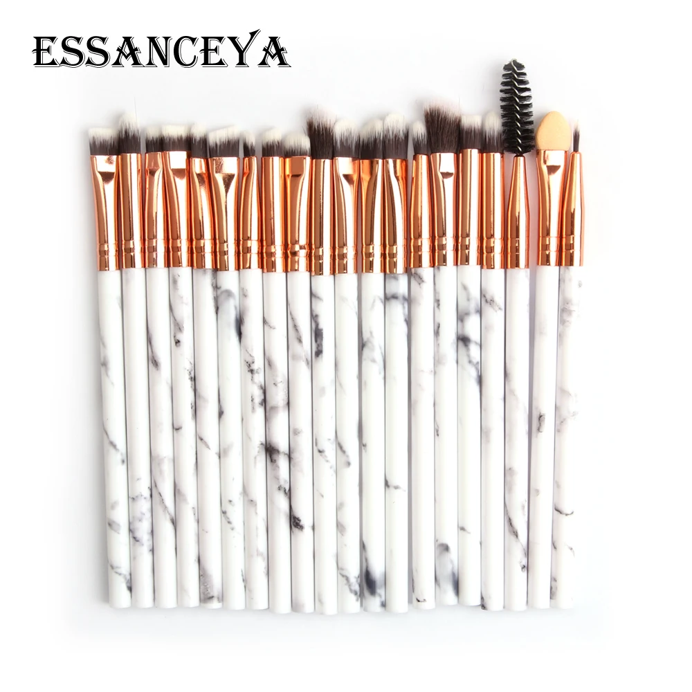 ESSANCEYA 7/20Pcs Marble Makeup Brushes Set Eyebrow Eyelash Eyeshadow Blender Brush Pro Make Up Brush Cosmetic Tools For Beauty
ESSANCEYA 7/20Pcs Marble Makeup Brushes Set Eyebrow Eyelash Eyeshadow Blender Brush Pro Make Up Brush Cosmetic Tools For Beauty