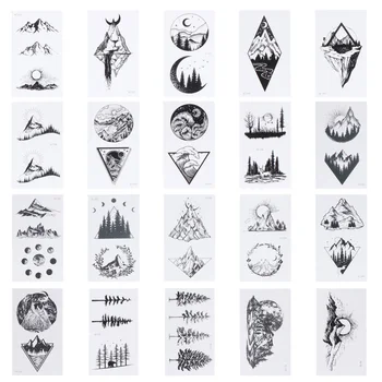 20 Sheets Adhesive Geometric Pattern Temporary Stickers Disposable Party Tattoo Stickers
20 Sheets Adhesive Geometric Pattern Temporary Stickers Disposable Party Tattoo Stickers
