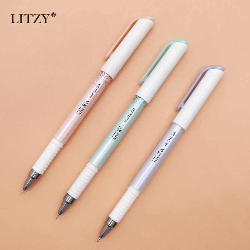 3/6Pcs/Set Erasable Washable Handle Erasable Pen Refill 0.38mm Blue Black Ink Magic Gel Pens for School Writing Stationery
3/6Pcs/Set Erasable Washable Handle Erasable Pen Refill 0.38mm Blue Black Ink Magic Gel Pens for School Writing Stationery