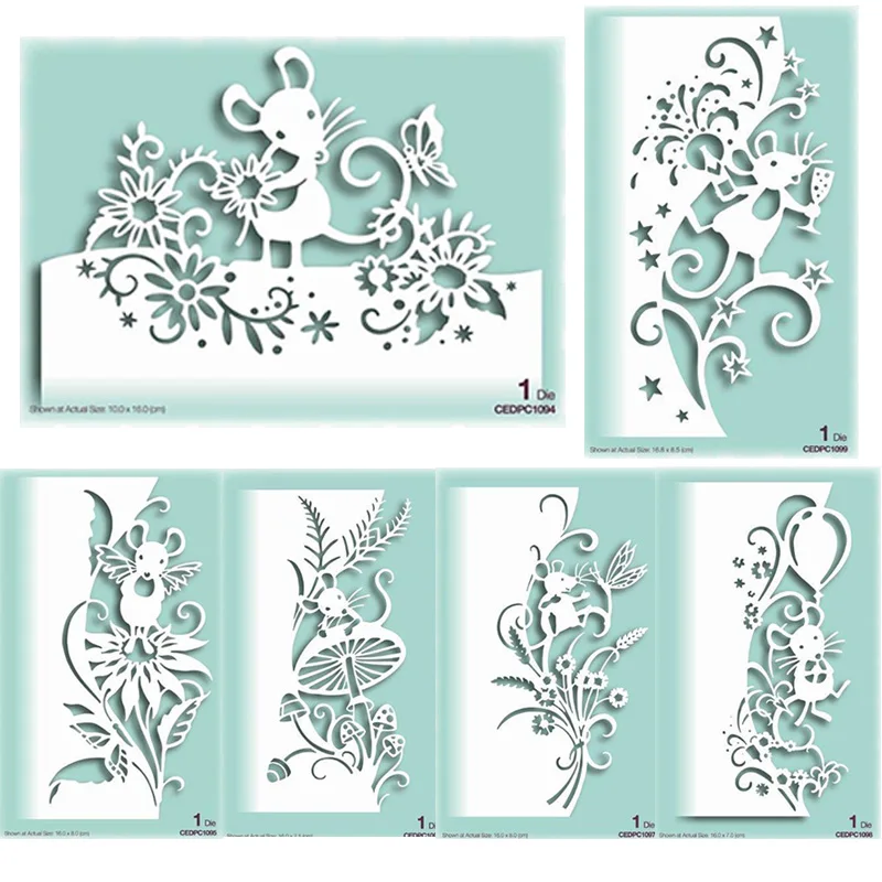 Party Mouse Edger SET Metal Cutting Dies for DIY Scrapbooking Photo Album Decorative Embossing Paper Card Crafts Die Cut 2019
Party Mouse Edger SET Metal Cutting Dies for DIY Scrapbooking Photo Album Decorative Embossing Paper Card Crafts Die Cut 2019