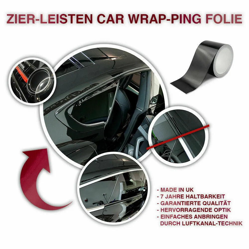 Durable High Quality New Practical Sticker Trim Vinyl Wrap 10m*8cm 1roll Car Chrome Decal Door Matte Black Parts
Durable High Quality New Practical Sticker Trim Vinyl Wrap 10m*8cm 1roll Car Chrome Decal Door Matte Black Parts