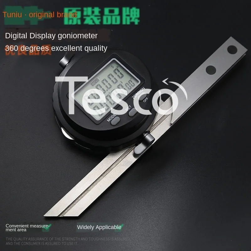 High-Precision Digital Display Goniometer 360-Degree Electronic Goniometer Angle Measuring Scale Digital Display Protractor
High-Precision Digital Display Goniometer 360-Degree Electronic Goniometer Angle Measuring Scale Digital Display Protractor