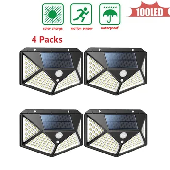 100 LEDs Solar Light Motion Sensor Outdoor Garden Light Decoration Fence Stair Pathway Yard Security Solar Lamp Lighting 4 Modes
100 LEDs Solar Light Motion Sensor Outdoor Garden Light Decoration Fence Stair Pathway Yard Security Solar Lamp Lighting 4 Modes