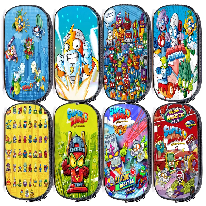 Superzings Series 6 Pencil Case Kids Cartoon Game Super Zings Cosmetic Case Multifunction Sotrage Bags Children School Supplies
Superzings Series 6 Pencil Case Kids Cartoon Game Super Zings Cosmetic Case Multifunction Sotrage Bags Children School Supplies