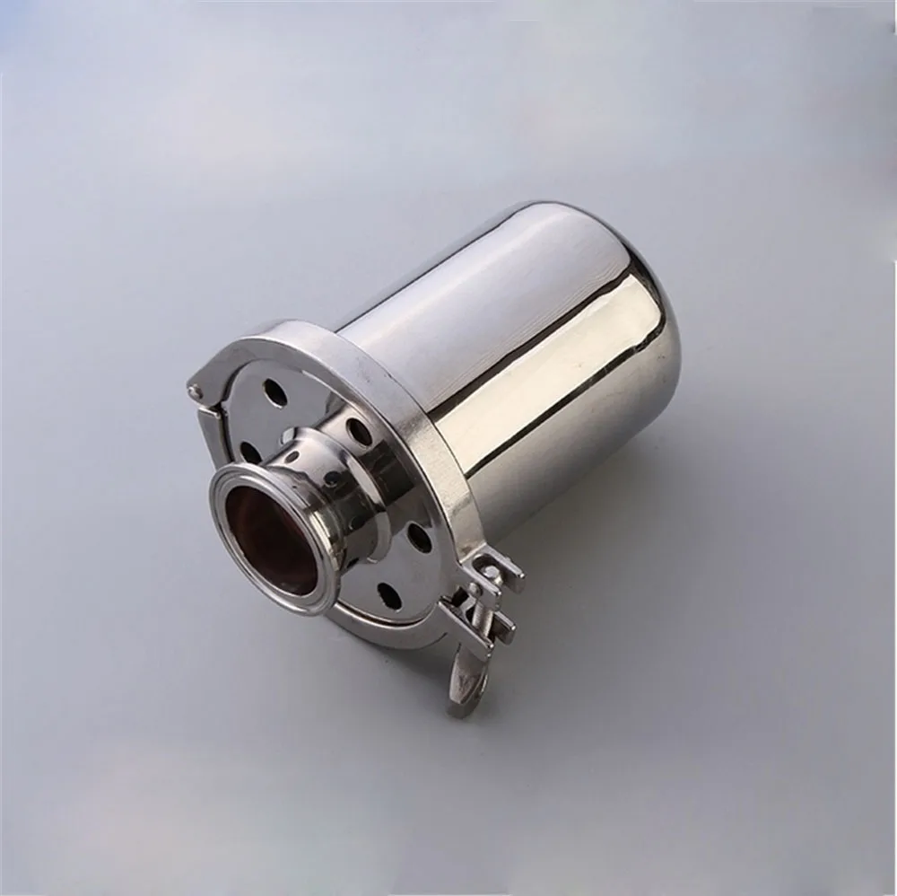 SS304 Stainless Steel Sanitary 5" Tri Clamp Breathing Valve Ferrule OD 50.5mm Asepsis Breathing Valve Air Filter Barrel OD 76mm
SS304 Stainless Steel Sanitary 5" Tri Clamp Breathing Valve Ferrule OD 50.5mm Asepsis Breathing Valve Air Filter Barrel OD 76mm