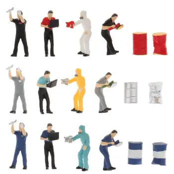 1/64 Scale Miniature Tiny Figures Plastic Repairman Worker Character Doll Building Layout Scenery Accessory Table Ornaments
1/64 Scale Miniature Tiny Figures Plastic Repairman Worker Character Doll Building Layout Scenery Accessory Table Ornaments