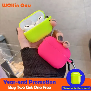 Fluorescent Neon Solid Color for Apple Airpods Pro 3 2 1 Case Wireless Earphone Protective Cover for Air pods Pro Headphone Case
Fluorescent Neon Solid Color for Apple Airpods Pro 3 2 1 Case Wireless Earphone Protective Cover for Air pods Pro Headphone Case