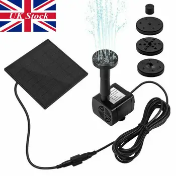 6V 0.8W 150L/H Solar Power Water Pump Fountain Submersible Water Pump for Pool Garden Plants
6V 0.8W 150L/H Solar Power Water Pump Fountain Submersible Water Pump for Pool Garden Plants