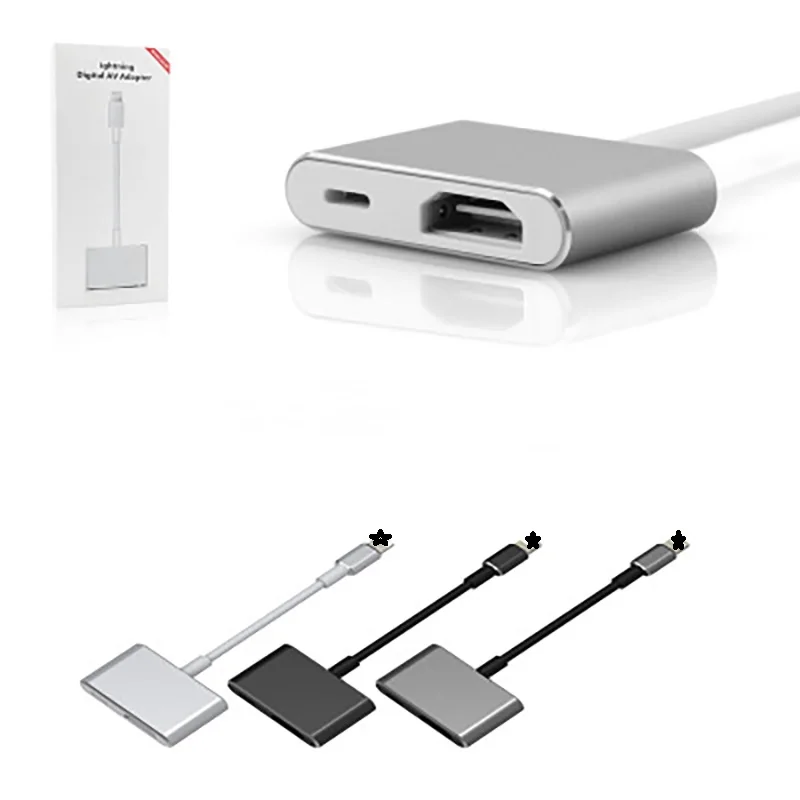 1080P HDMI Cable Adapter For Apple Interface 8 Pin To HDMI Digital AV Converter Support IPad Ipod IPhone IOS 11 10 free shipping
1080P HDMI Cable Adapter For Apple Interface 8 Pin To HDMI Digital AV Converter Support IPad Ipod IPhone IOS 11 10 free shipping