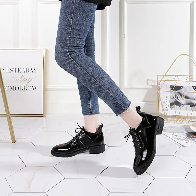 Autumn And Winter New Style Fashion Europe And America Martin Boots Genuine Leather Short Boots round-Toe Chunky Heel Fashion Bo
Autumn And Winter New Style Fashion Europe And America Martin Boots Genuine Leather Short Boots round-Toe Chunky Heel Fashion Bo