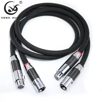 1 pair 2pcs XSSH Hi-end HIFI FA-220 PVC 2 core Pure Copper OFC Female XLR to Male XLR RCA Audio Cable Cables Wire Line
1 pair 2pcs XSSH Hi-end HIFI FA-220 PVC 2 core Pure Copper OFC Female XLR to Male XLR RCA Audio Cable Cables Wire Line