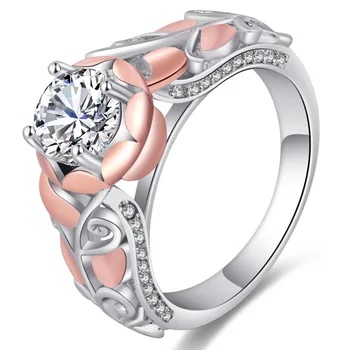 CHAMSS Branches Leaves Roses Color Separation Zircon Ring Personality Simple Female Romantic Birthday Gift Factory Wholesale
CHAMSS Branches Leaves Roses Color Separation Zircon Ring Personality Simple Female Romantic Birthday Gift Factory Wholesale
