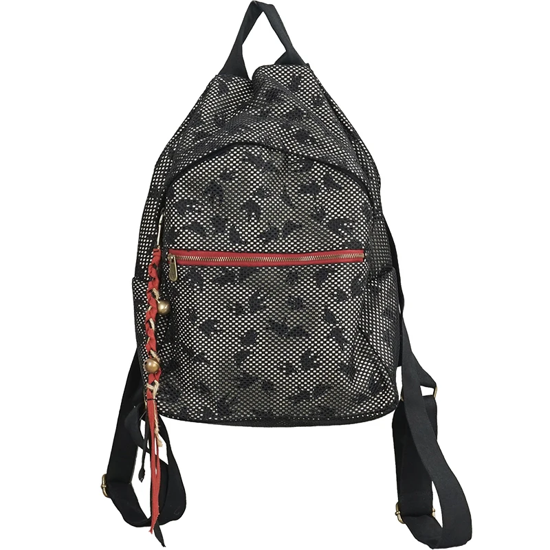 ChengXinNvZi Original Designer Backpack Female Soft Cotton Nylon Mesh School Backpack For Teenage Birds Print Tot Bag Backpack 
ChengXinNvZi Original Designer Backpack Female Soft Cotton Nylon Mesh School Backpack For Teenage Birds Print Tot Bag Backpack