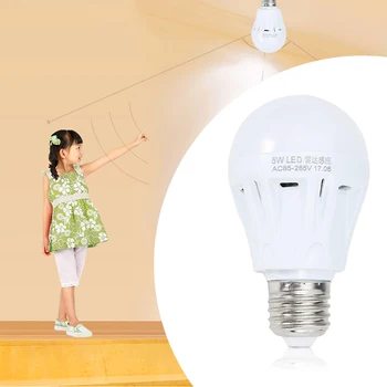 E27 LED Microwave Radar Motion Ambient Sensor Light Lamp Bulb AC85-265V J#~
E27 LED Microwave Radar Motion Ambient Sensor Light Lamp Bulb AC85-265V J#~