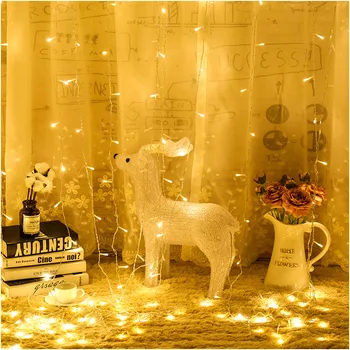 led icicle curtain fairy string light 3*1/3*2/3*3/6*3m Christmas indoor light for Wedding home window party curtain decoration
led icicle curtain fairy string light 3*1/3*2/3*3/6*3m Christmas indoor light for Wedding home window party curtain decoration
