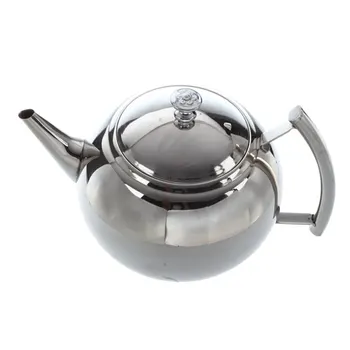 2000ML Stainless Steel Teapot Tea Pot Coffee With Tea Leaf Filter Infuser, 25*15*17cm
2000ML Stainless Steel Teapot Tea Pot Coffee With Tea Leaf Filter Infuser, 25*15*17cm