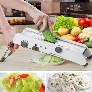 NICEYARD Adjustable Manual Vegetable Cutter Shred and Slice Machine Professional Grater Potato Tomato Shredder Kitchen Tool
NICEYARD Adjustable Manual Vegetable Cutter Shred and Slice Machine Professional Grater Potato Tomato Shredder Kitchen Tool