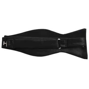 Tuxedo tie satin bow tie for men - black
Tuxedo tie satin bow tie for men - black