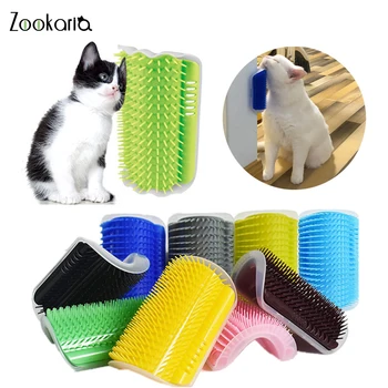 Cat Self Groomer Wall Corner Massage Comb Cat Corner Groomer Brush with Catnip Cats Comb with Long and Short Fur With Catnip
Cat Self Groomer Wall Corner Massage Comb Cat Corner Groomer Brush with Catnip Cats Comb with Long and Short Fur With Catnip