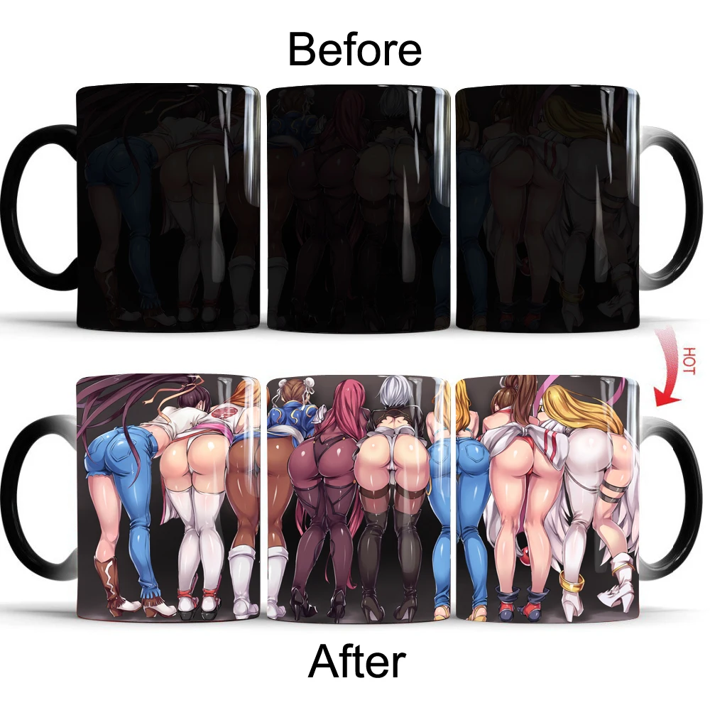 Sexy Butt Mug Anime Game Coffee Tea Heat Sensitive Mug Changing Color Magic Mug Best Gift for Your Friends
Sexy Butt Mug Anime Game Coffee Tea Heat Sensitive Mug Changing Color Magic Mug Best Gift for Your Friends