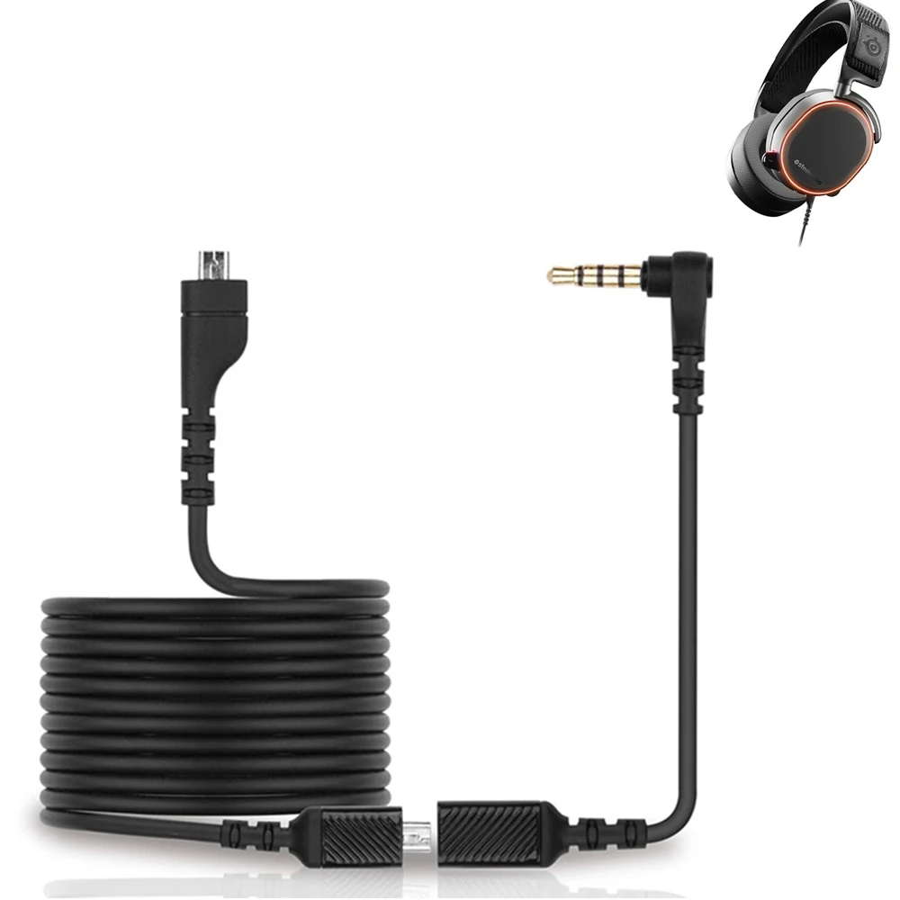 Sound Card Cable for Steelseries Arctis 3 5 7 Pro Headphone Cable Audio Cable Adapter Cable
Sound Card Cable for Steelseries Arctis 3 5 7 Pro Headphone Cable Audio Cable Adapter Cable
