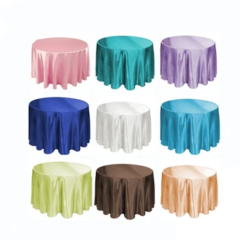 1pcs Round Satin Tablecloth Solid Color Wedding Table Cloth Cover Overlay Tableware Cover for Home Restaurant Banquet Decoration
1pcs Round Satin Tablecloth Solid Color Wedding Table Cloth Cover Overlay Tableware Cover for Home Restaurant Banquet Decoration