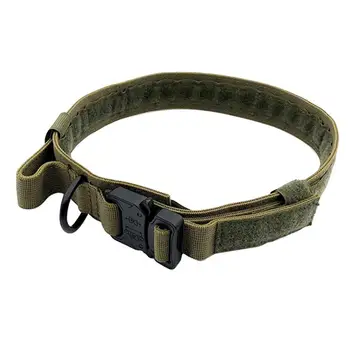 Dog Nylon Collar Multi-color Pet Adjustable Military Tactical Training Walking Collar For Medium Large Dogs Pet Supplies
Dog Nylon Collar Multi-color Pet Adjustable Military Tactical Training Walking Collar For Medium Large Dogs Pet Supplies