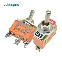 E-TEN1121 3 Pino Terminal Toggle Switch ON-OFF 2 3 Posições 15A 3 Pinos 250V AC Mini Alternar interruptor Tampa À Prova D' Água(China)