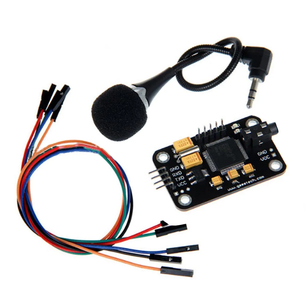 Speech Jumper Wire Durable Control High Sensitivity With Microphone Board Universal Tools Voice Recognition Module For Arduino
Speech Jumper Wire Durable Control High Sensitivity With Microphone Board Universal Tools Voice Recognition Module For Arduino